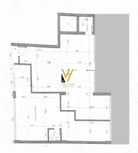 Tirane, shitet dyqan Kati 0, 200 m² 387.000 € (KODRA E DIELLIT)