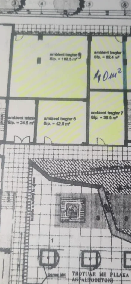 Tirane, shes pronen, njesi biznesi, Kati 0, Sip.  250 m² 340.000 Euro (Rr. Dibres, Andi Konstruksion)