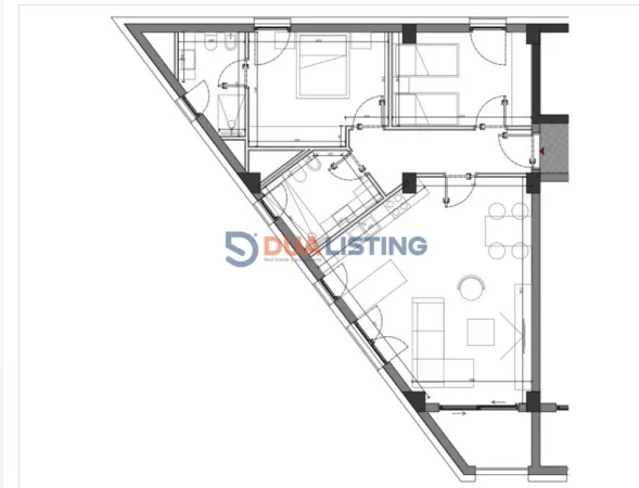 Vlore, shitet apartament 2+1 , 118 m² (Sun Palase, Dhermi)