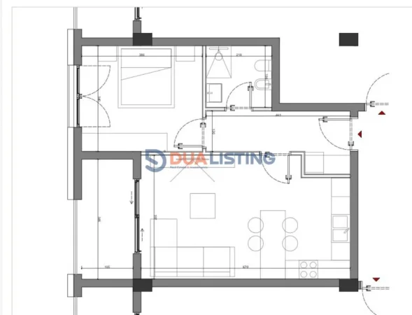 Vlore, shitet apartament 1+1 , 74 m² 