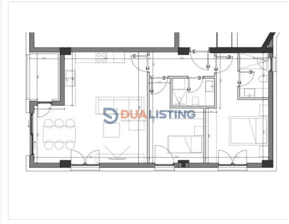 Dhermi - Palase, shitet apartament 2+1 , 106 m² 