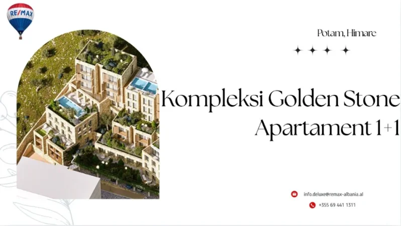 Vlore, shitet apartament ne plazh 1+1 Kati 4, 51 m² 238.700 € (Potam, Himare)