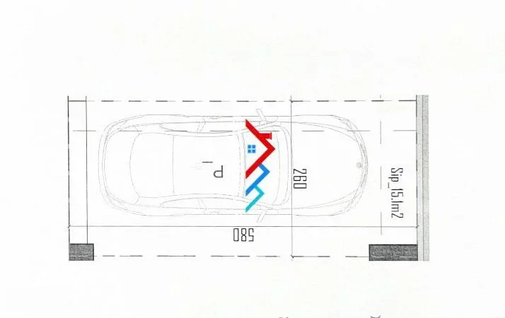 Tirane, shitet garazh | post parkimi Kati -2, 28 m² (UNIVERS CITY)