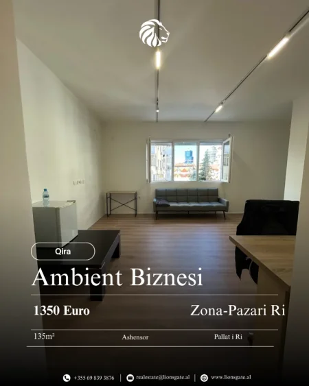 Tirane, jap me qera apartament 1+1 , 135 m² 1.350 € 