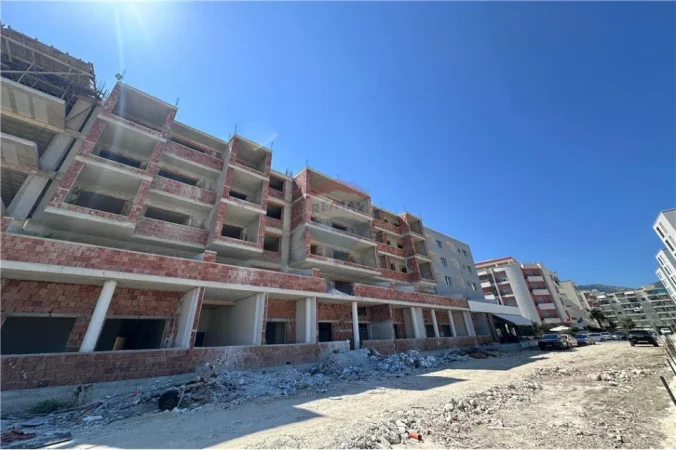 Vlore, shitet apartament 1+1+Ballkon Kati 5, 53 m² 75.300 € (Orikum, Vlore)