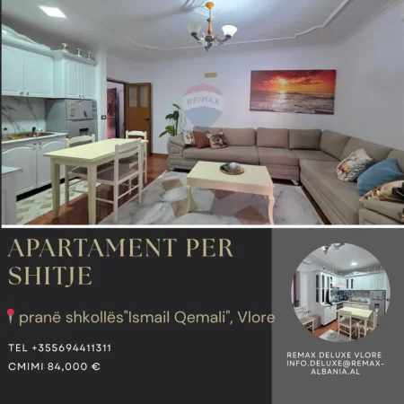 Vlore, shitet apartament 2+1 Kati 0, 90 m² 84.000 € (Blv. Ismail Qemali,Vlore)