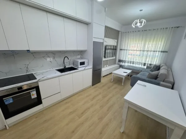 Tirane, jepet me qera apartament 1+1 Kati 5, (Ali Demi)