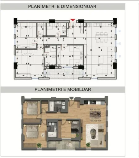 Tirane, shitet apartament 3+1 Kati 1, 142 m² 414.000 € (KOMUNA E PARISIT)
