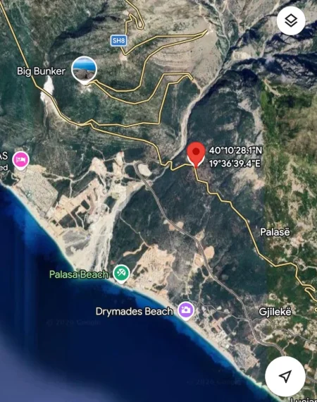 Vlore, shitet toke , 1.500 m² 187.500 € (Dhermi)