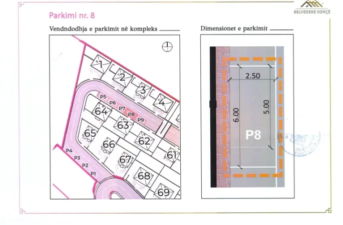 Korce, jepet me qera Vile 3 Katshe , 481 m² 355.960 € (Vila Belvedere tek mali I thate)