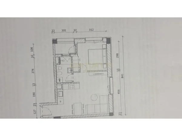 Tirane, shes apartament 1+1+Aneks+Ballkon Kati 6, 60 m² 102.000 € (Kadiu)