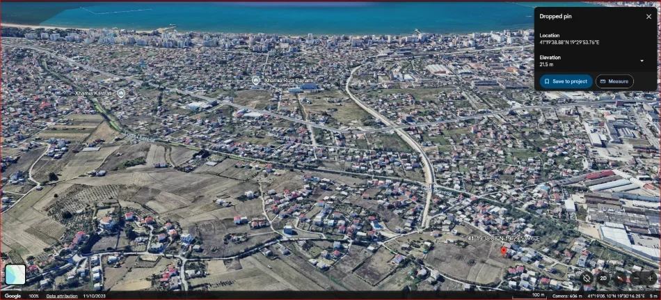 Durres, shitet toke , 626 m² 45.000 € (8FGX+X8R Durrës, Albania)