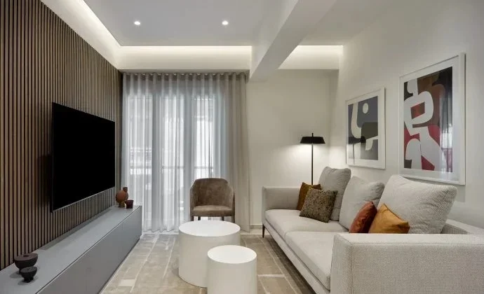 Tirane, jepet me qera apartament 1+1+Ballkon Kati 12, 75 m² 1.000 € (tirana garden building)