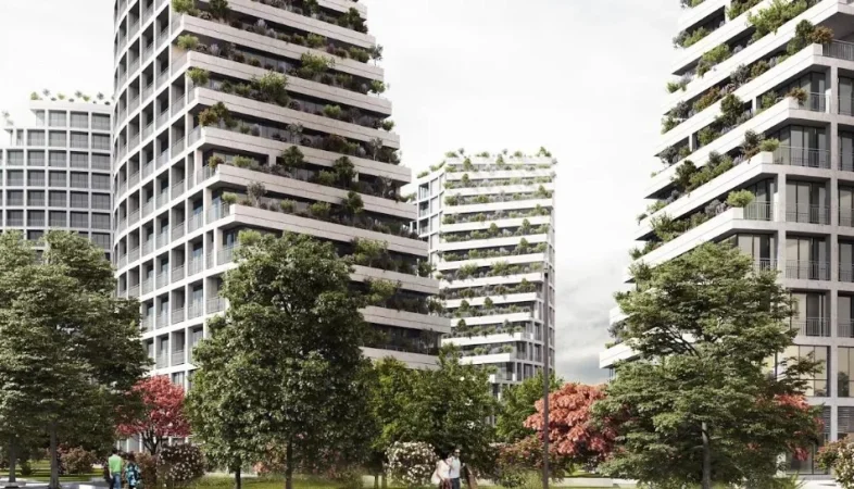 Tirane, jepet me qera zyre Kati 1, 93 m² 1.200 € (LAKE VIEW)