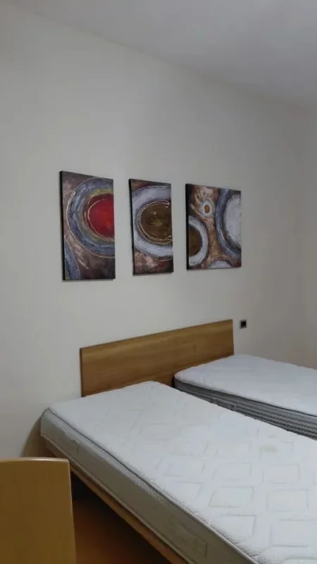 Tirane, jepet me qera apartament 2+1+Ballkon Kati 2, 110 m² 450 € (Rruga Mihal Grameno)