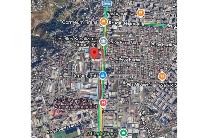Tirane, shitet magazine , 680 m² 