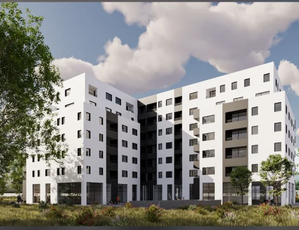 Tirane, shitet apartament 1+1+Ballkon Kati 1, 77 m² 93.336 € (Unaza e Madhe, Paskuqan, Rezidenca Platinium 2)
