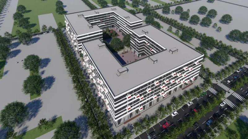 Tirane, shitet apartament 1+1 Kati 6, 79 m² 55.489 € (Blv Nene Tereza, Kamez sapo kalon Bashkine)