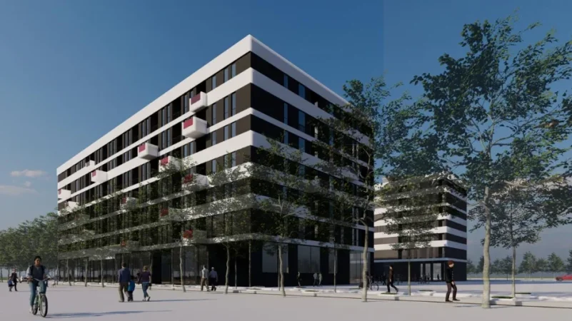 Tirane, shitet apartament 1+1 Kati 6, 79 m² 55.489 € (Blv Nene Tereza, Kamez sapo kalon Bashkine)