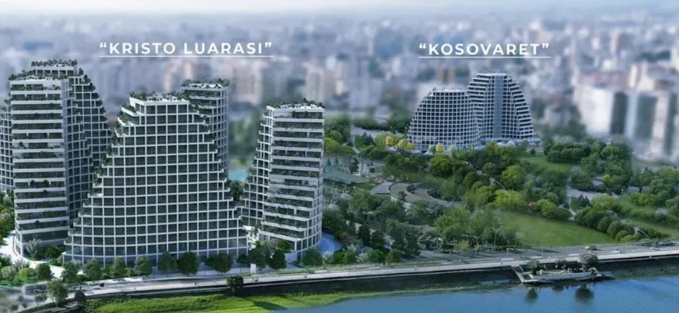 Tirane, jepet me qera zyre Kati 1, 92 m² 1.200 € (LAEK VIEW REZIDENCE)