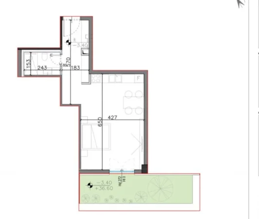 Vlore, shitet apartament 1+1 Kati 2, 57 m² 188.000 € (Drimadhe)