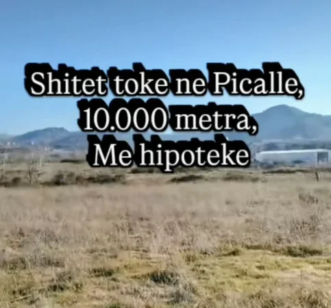 Tirane, shitet toke , 10.000 m² (ne Picalle)