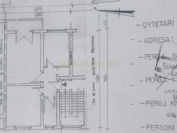 Tirane, shes apartament 2+1 Kati 2, 72 m² (Myslym Shyri)
