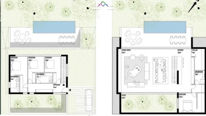 Tirane, shes Vile 2 Katshe , 440 m² 477.000 € (farke)