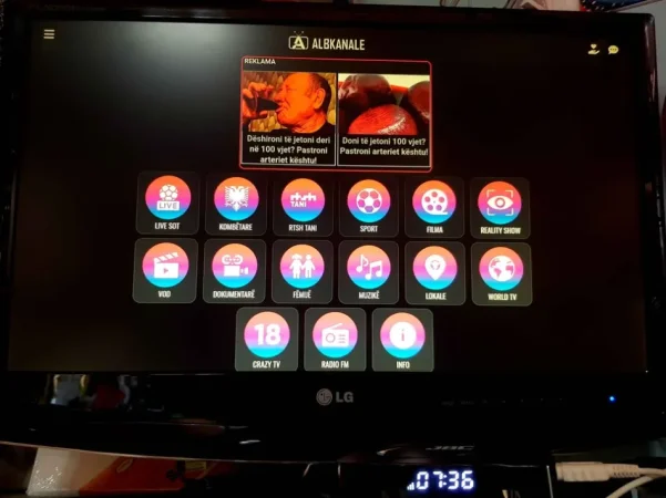 Lushnje, shes Android Tv Box. 4K. - 4/32 gb. 25 mij lek te vjetra