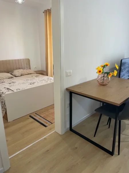 Tirane, jepet me qera apartament 1+1+Ballkon Kati 3, 50 m² 400 € (Rruga Pasho Hysa)