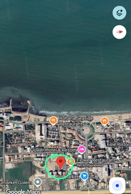 SHITET : Studio📍Golem (200m Larg Detit) - 54,000€ - Sp.41.4m² - Kt.5 - Perfundon Korrik 2026🔥 || 🌊 Ideale për qira afatshkurtra (Airbnb/Booking)✨️
