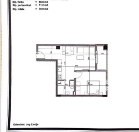 SHITET : 1+1📍Paskuqan (Aluna Complex) - Orientim:Jug🌞 - 84,000€ - Sp.70m² -  || 10 minuta larg Qendres se Tiranes🏃🏻‍♂️