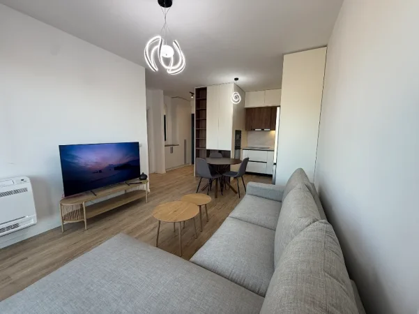 Tirane, jepet me qera apartament 1+1+Ballkon Kati 6, 60 m², 49.000 Lekë (Akses Tirana)