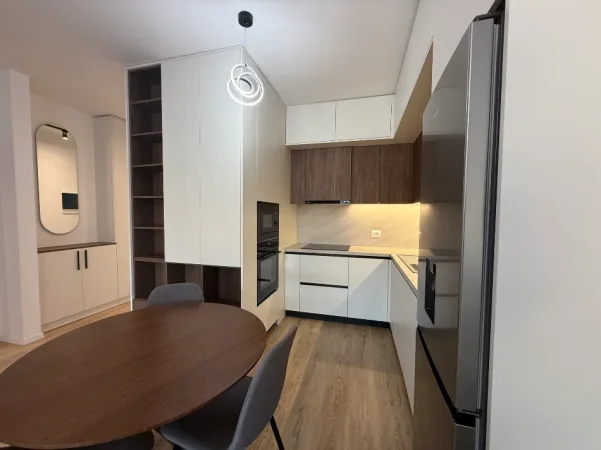 Tirane, jepet me qera apartament 1+1+Ballkon Kati 6, 60 m², 49.000 Lekë (Akses Tirana)