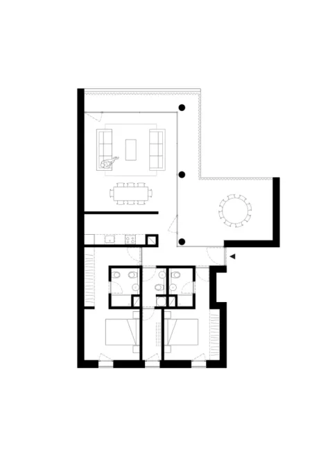 Tirane, shitet apartament 2+1+Aneks+Ballkon Kati 0, 157 m² 275.000 € (Rruga Haxhi Dushku, By Long Hill)
