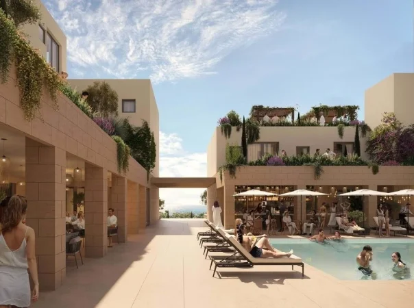 Dhermi - Palase, shitet apartament 2+1+Ballkon Kati 4, 88 m² 282.764 € (Square Village, Dhermi)