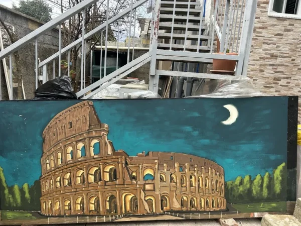 Tirane, shes Okazion! Pikture italiane e Colosseum Rome. 50 €