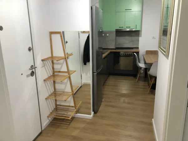 Tirane, jepet me qera apartament 1+1 Kati 6, 54 m² 400 € (ALI DEMI REZIDENCA KAIMI)