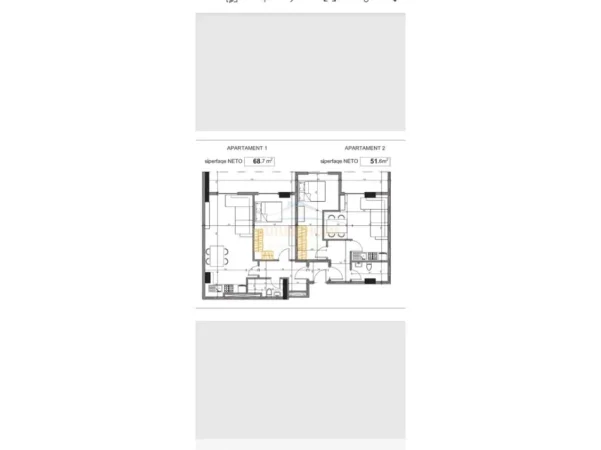 Tirane, shitet apartament 3+1+Ballkon Kati 2, 135 m² 175.700 € (Unaza e re, Tirane)