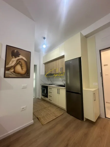 Tirane, jepet me qera apartament 1+1 Kati 5, 60 m² 500 € (ALI DEMI)
