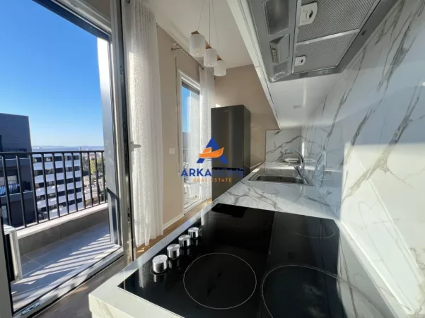 Tirane, jepet me qera apartament 1+1+Ballkon Kati 9, 70 m² 630 € 