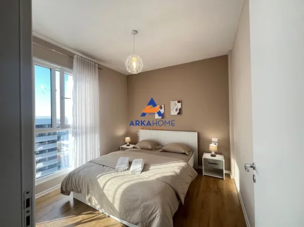 Tirane, jepet me qera apartament 1+1+Ballkon Kati 9, 70 m² 630 € 