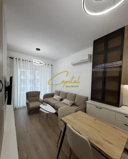 Tirane, jepet me qera apartament 1+1 Kati 6, 50 m² 450 € (ALI DEMI)