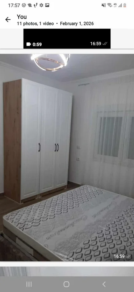 Tirane, jepet me qera apartament 1+1+parkim Kati 3, 70 m² 400 € (Shkoze , rruga Islam Rusi)