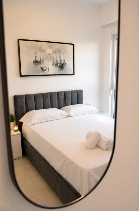 Tirane, jepet me qera apartament 1+1+Ballkon Kati 6, 55 m² 550 € (Rr. Siri Kodra, SiRI 2)