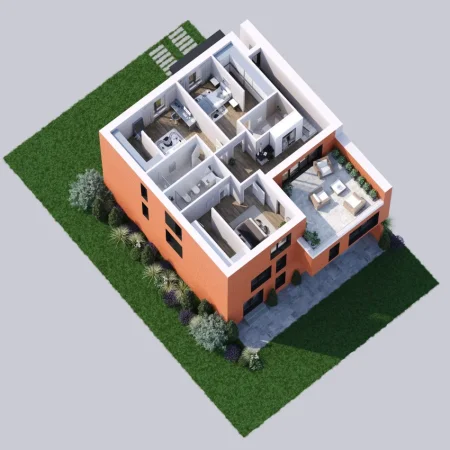 Tirane, shitet apartament duplex Dublex , 198 m² 400.000 € (Lunder)