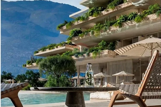 Radhime - Orikum, shitet apartament 1+1+Ballkon Kati 4, 77 m² 155.000 € (Orikum, Vlore)