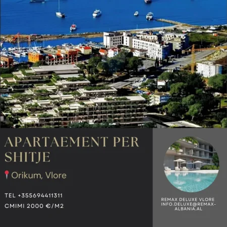 Radhime - Orikum, shitet apartament 1+1+Ballkon Kati 4, 77 m² 155.000 € (Orikum, Vlore)