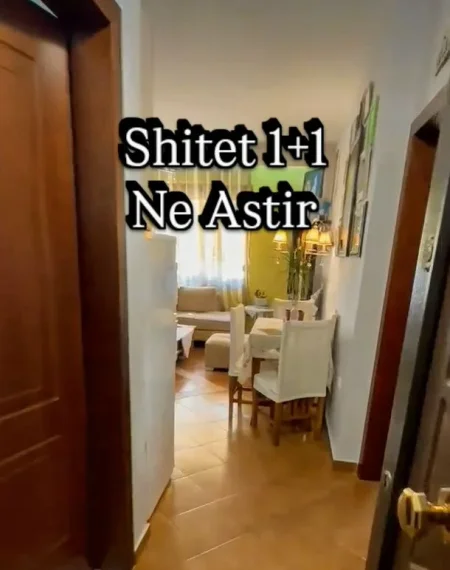 Tirane, shitet apartament 1+1 ne Tirane, Astir, 89 milione Leke, PRANOHEN BLERES ME KREDI