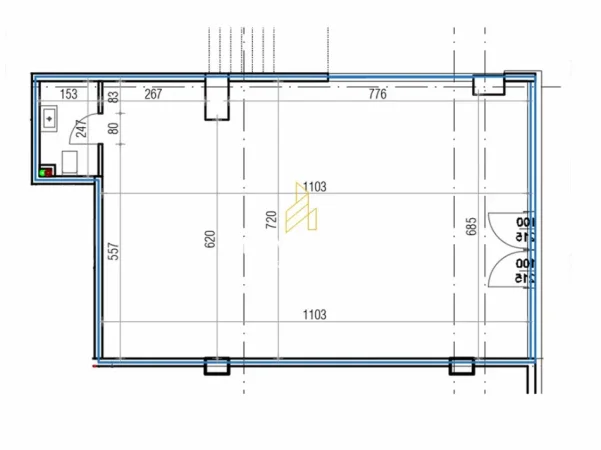 Tirane, jepet me qera ambjent biznesi , 97 m² 2.500 € (Rruga e Kavajës)